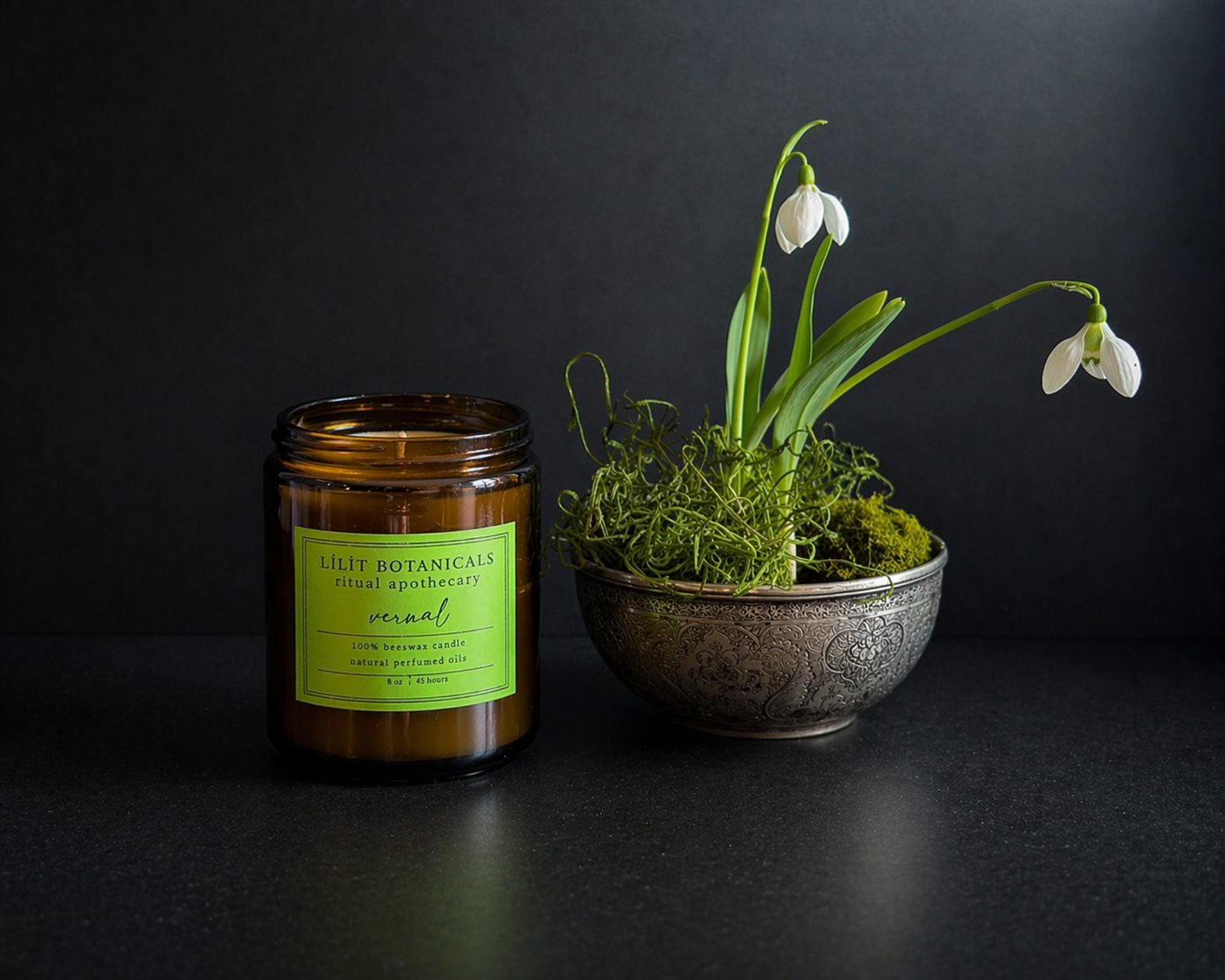 VERNAL (Spring) Beeswax Candle