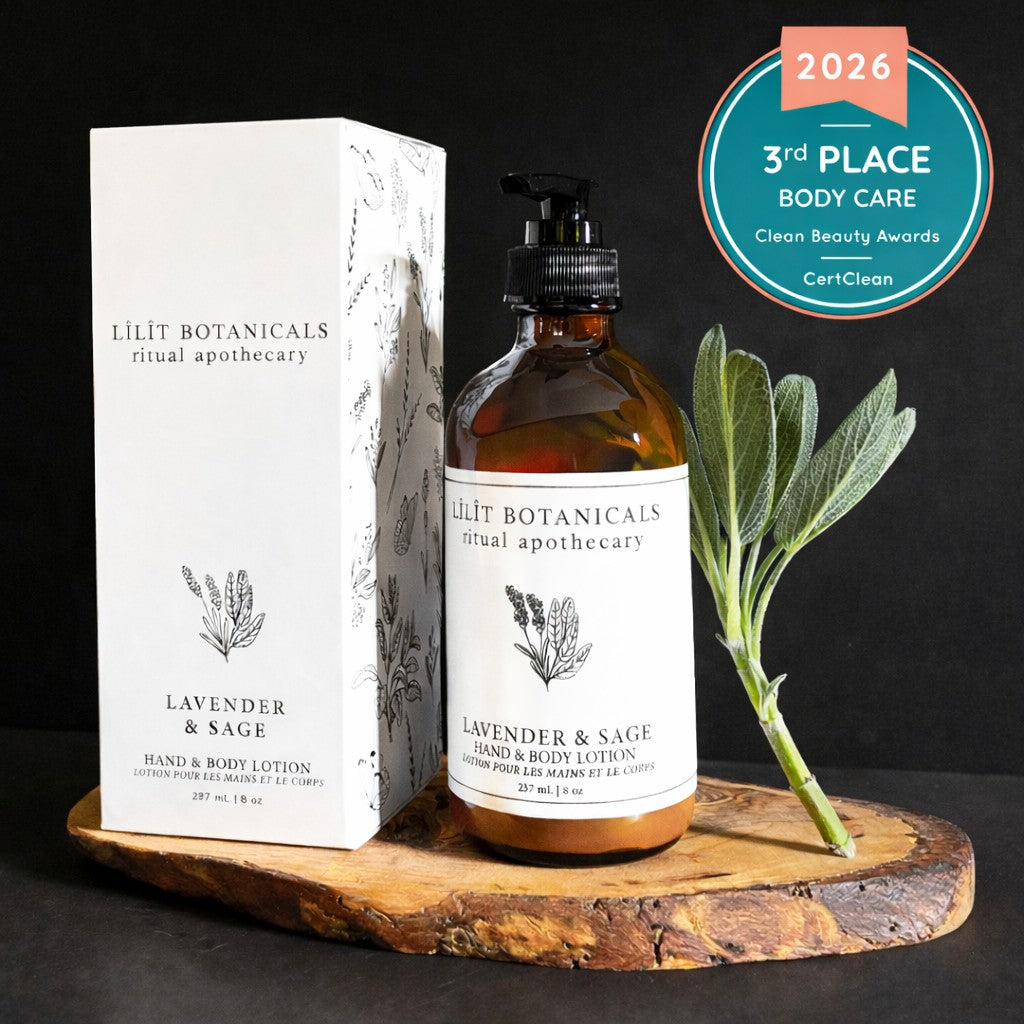 Lotion pour les mains et le corps à la lavande et à la sauge