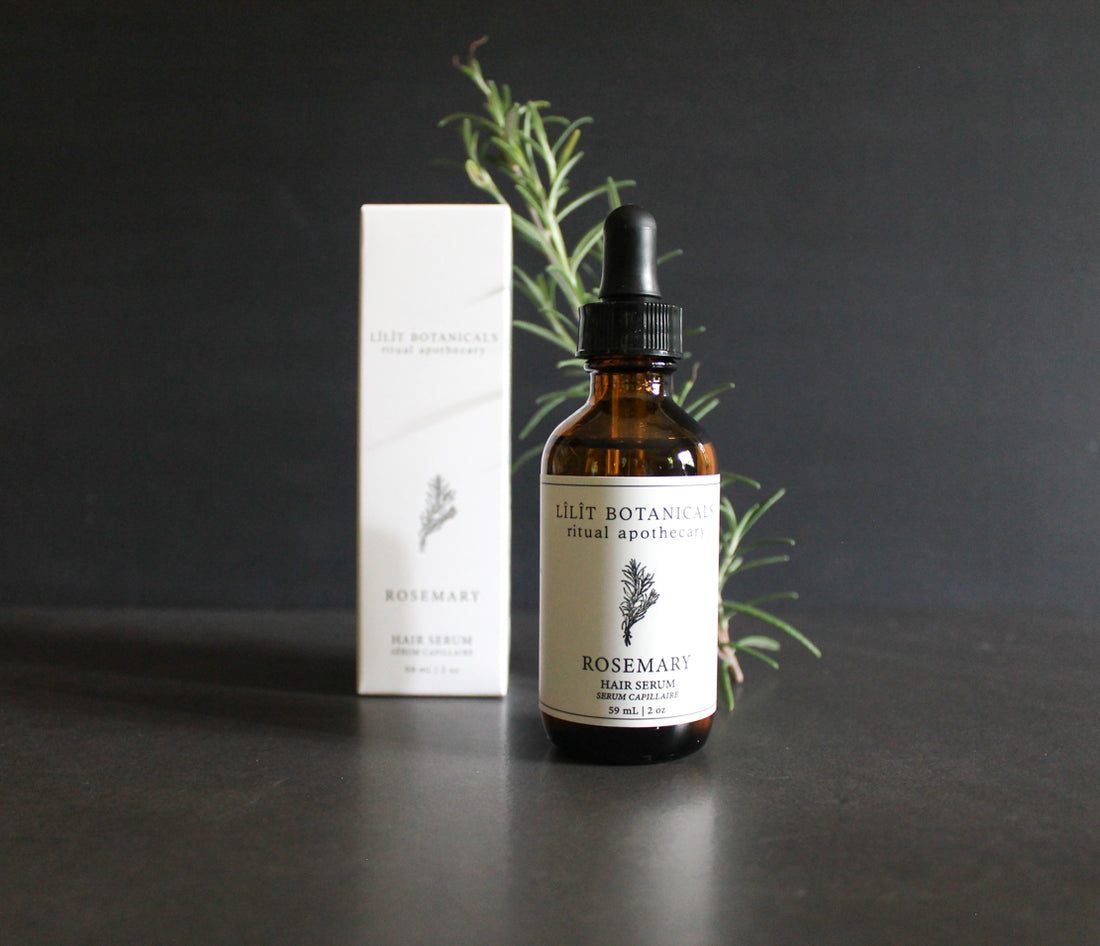 Sérum capillaire au romarin