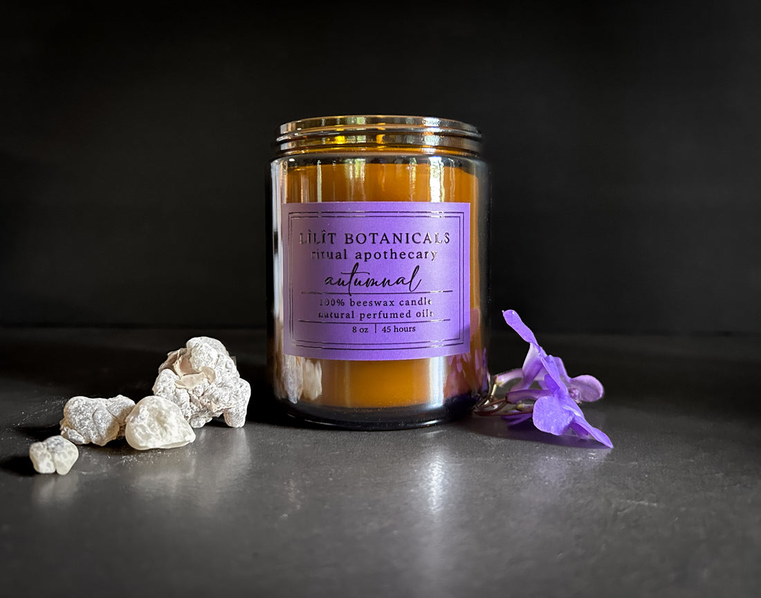 AUTUMNAL (Autumn) Beeswax Candle