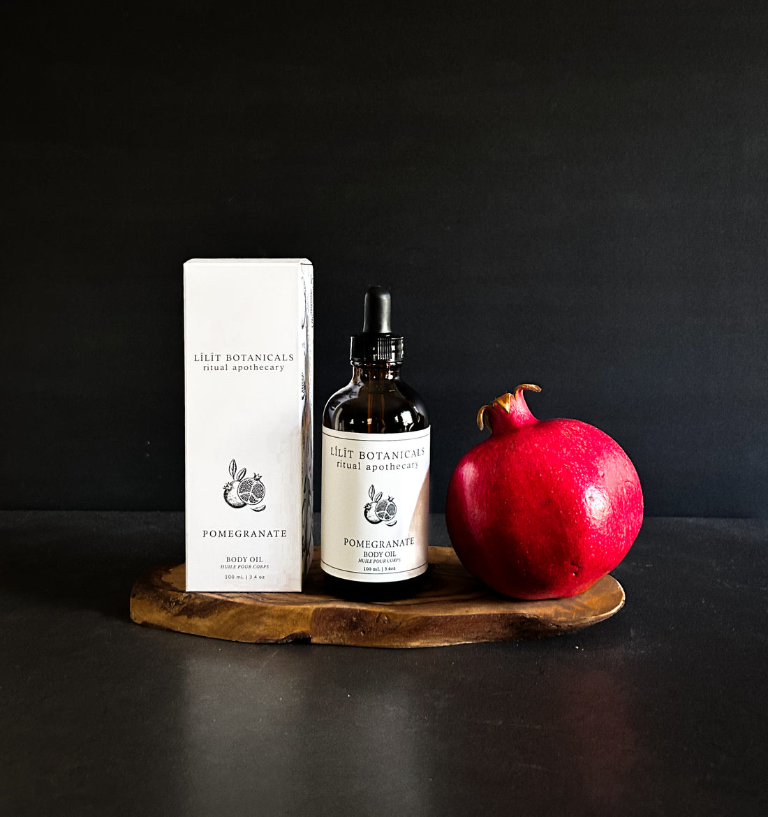 Huile corporelle à la grenade