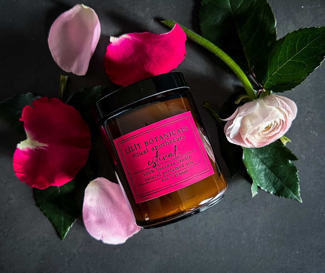 ESTIVAL (Summer) Beeswax Candle