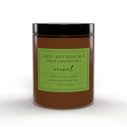 VERNAL (Spring) Beeswax Candle