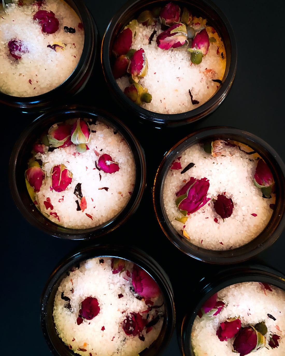 Sels de bain à la rose sauvage